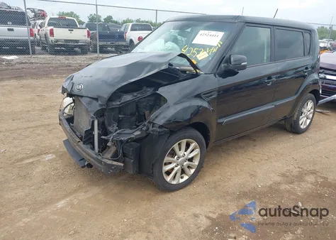 2012 Kia Soul + from USA, damaged, VIN KNDJT2A60C7363033